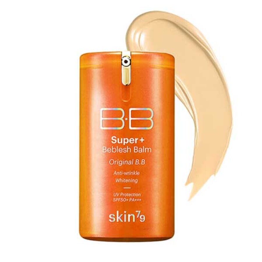 Skin79 BB Super+ Beblesh Balm, crème tonifiante pour le visage, orange, SPF 50+, 40 ml