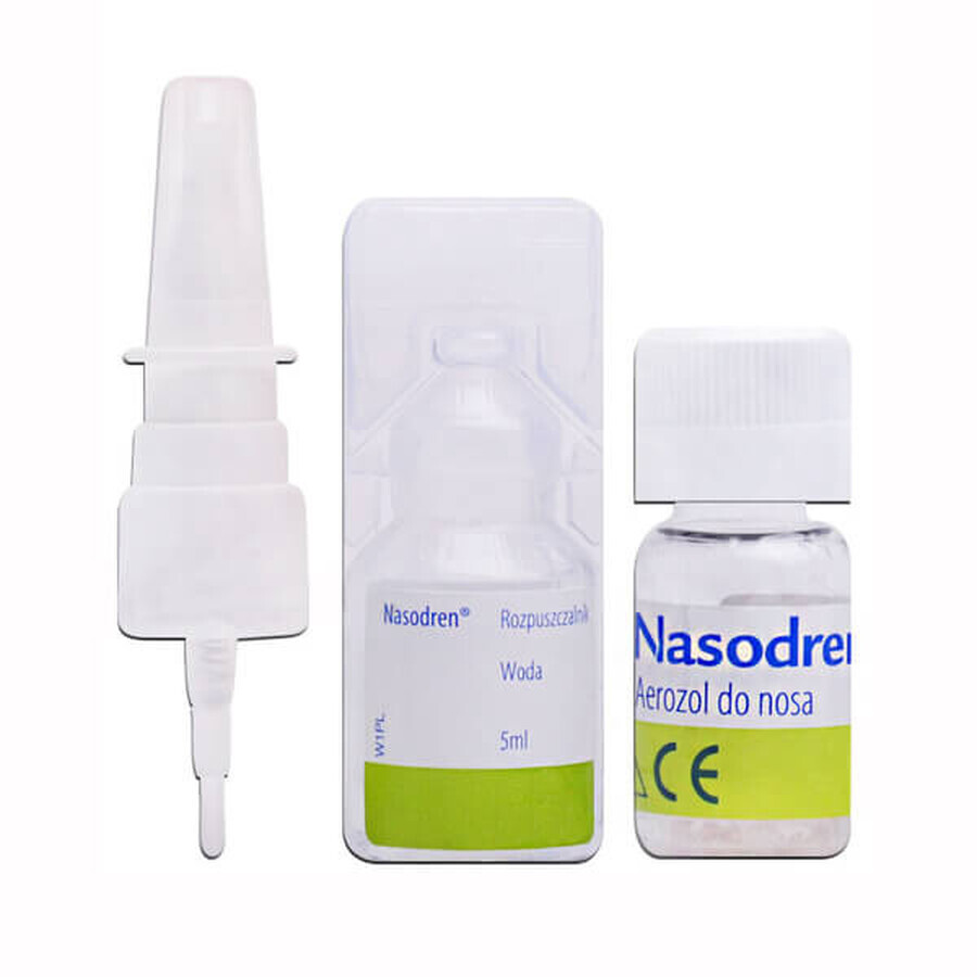 Nasodren, nasal spray, 1 pc