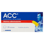 ACC 200 mg, 20 comprimés pelliculés