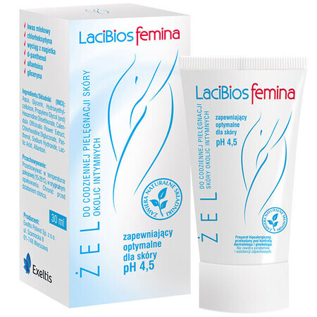 Lacibios Femina, gel quotidien pour les soins intimes, 30 ml