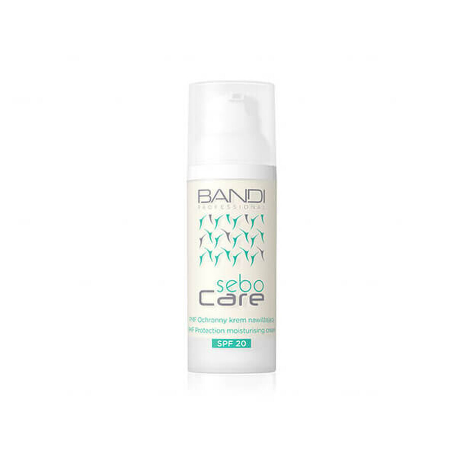 Bandi Sebo Care, crème hydratante protectrice PMF, SPF 20, 50 ml