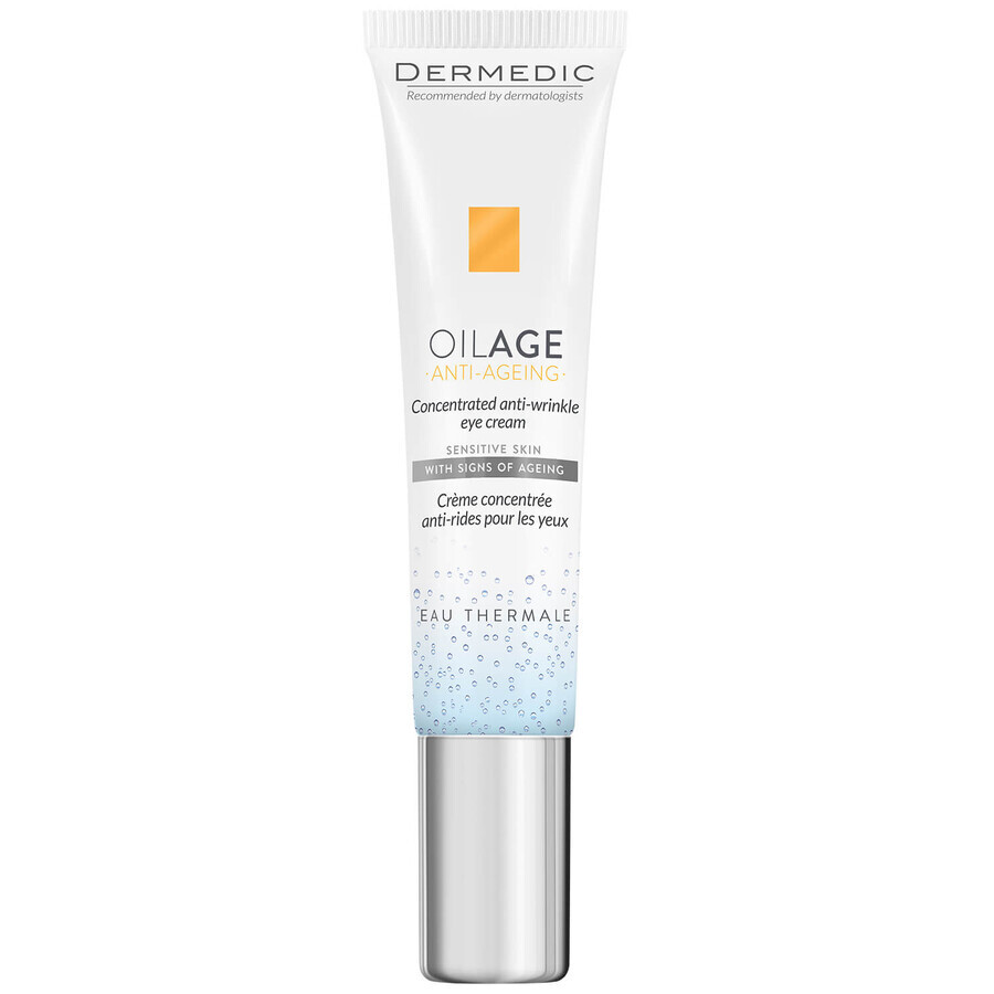 Dermedic Oilage, crème concentrée anti-rides pour les yeux, 15 g