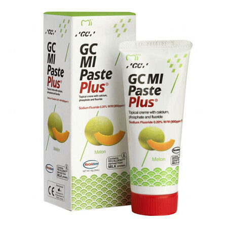 GC MI Paste Plus, pâte topique, arôme melon, 35 ml