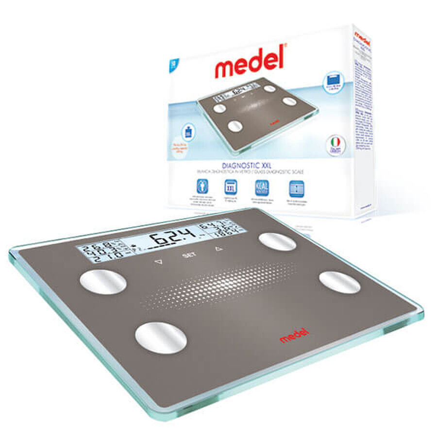 Medel Diagnostic XXL, balance électronique avec analyseur de composition corporelle