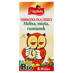 Apotheke Calming Bio, tisane pour enfants de plus de 6 mois, 1,5 g x 20 sachets