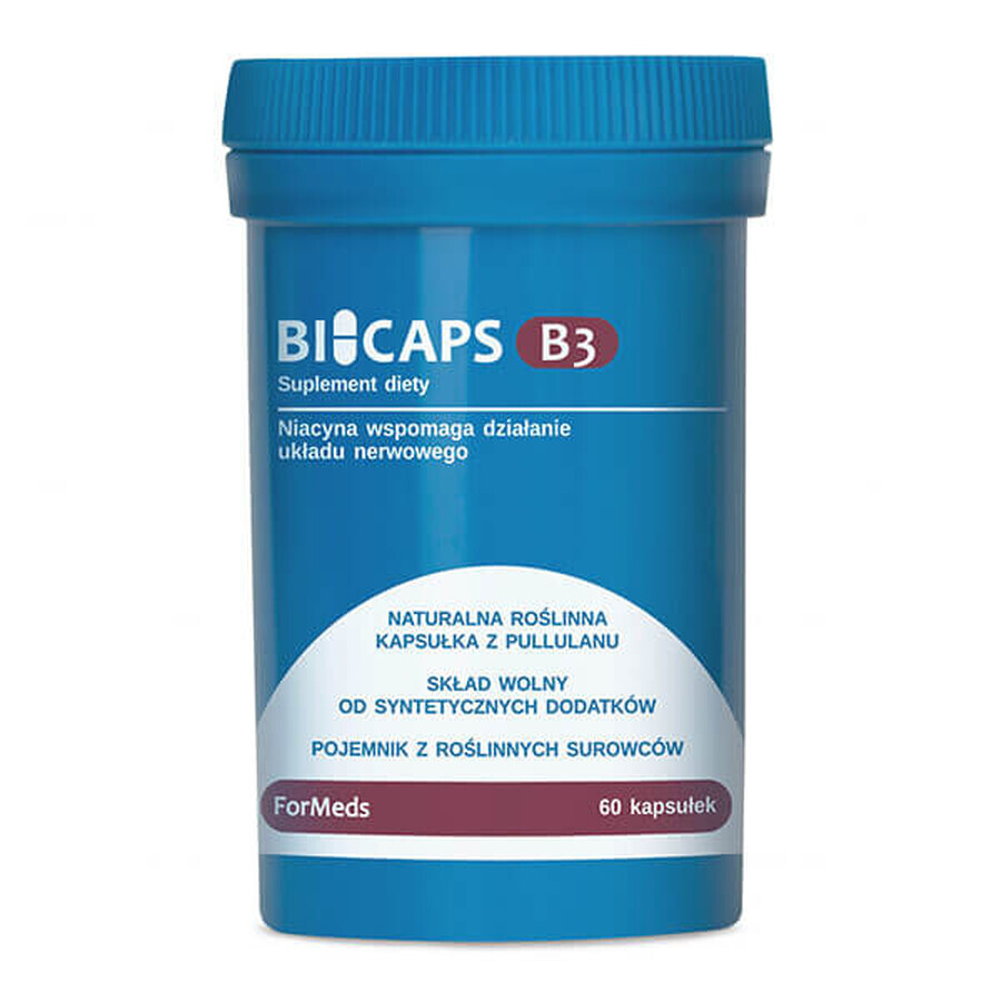 ForMeds, Bicaps B3, 60 capsules