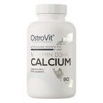 OstroVit Vitamine D3 + K2 Calcium, 90 comprimés