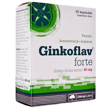 Olimp Ginkoflav Forte, 60 capsules