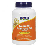 Now Foods, Evening Primrose Oil 500 mg, huile d'onagre, 250 gélules