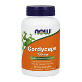 Now Foods Cordyceps 750 mg, 90 gélules végétales