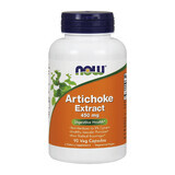 Now Foods Artichoke Extract, artichaut, 90 gélules végétales