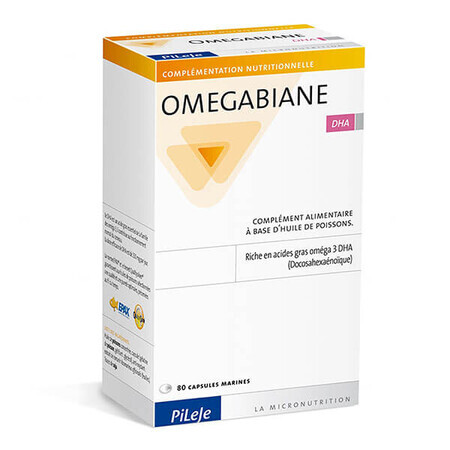 Omegabiane DHA, 80 gélules