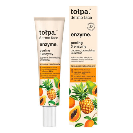 Tolpa Dermo Face Enzyme, facial scrub 3 enzymes, 40 ml