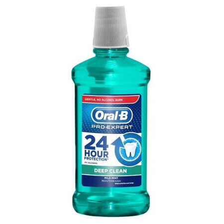 Oral-B Pro-Expert, bain de bouche, Deep Clean, Mild Mint, 500 ml