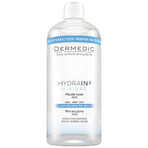 Dermedic Hydrain 3 Hialuro, Micellar Lotion H2O, dehydrierte und trockene Haut, 500 ml