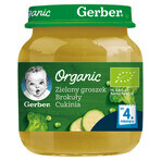 Gerber Organic Lunch, green peas, broccoli, zucchini, after 4 months, 125 g