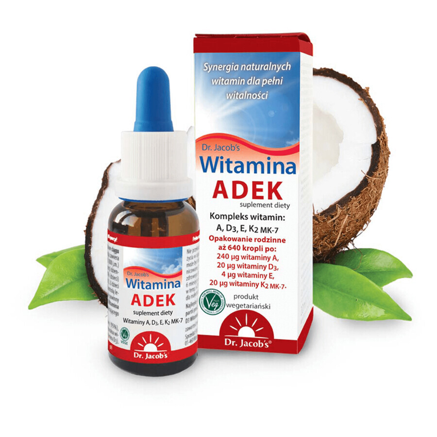 Dr. Jacob's Vitamin ADEK, Tropfen, 20 ml