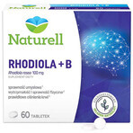 Naturell Rhodiola + B, 60 comprimate