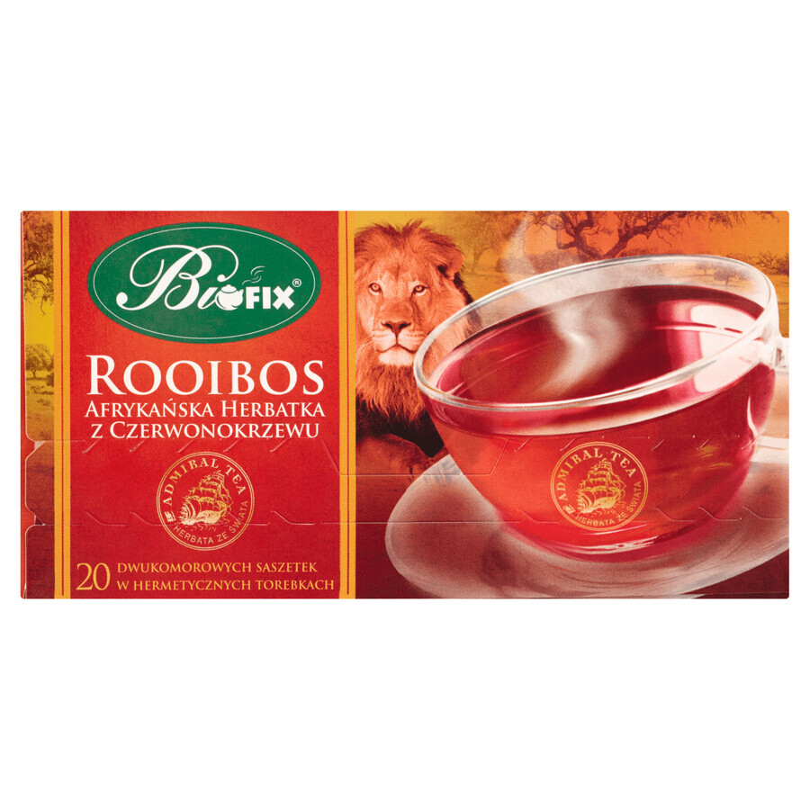 Bi Fix, Admiral Tea Rooibos, thé, 20 sachets