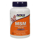 Now Foods, MSM 1000 mg, 120 gélules