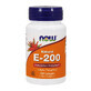 Now Foods Natural E-200, vitamine E, 100 capsules de gel