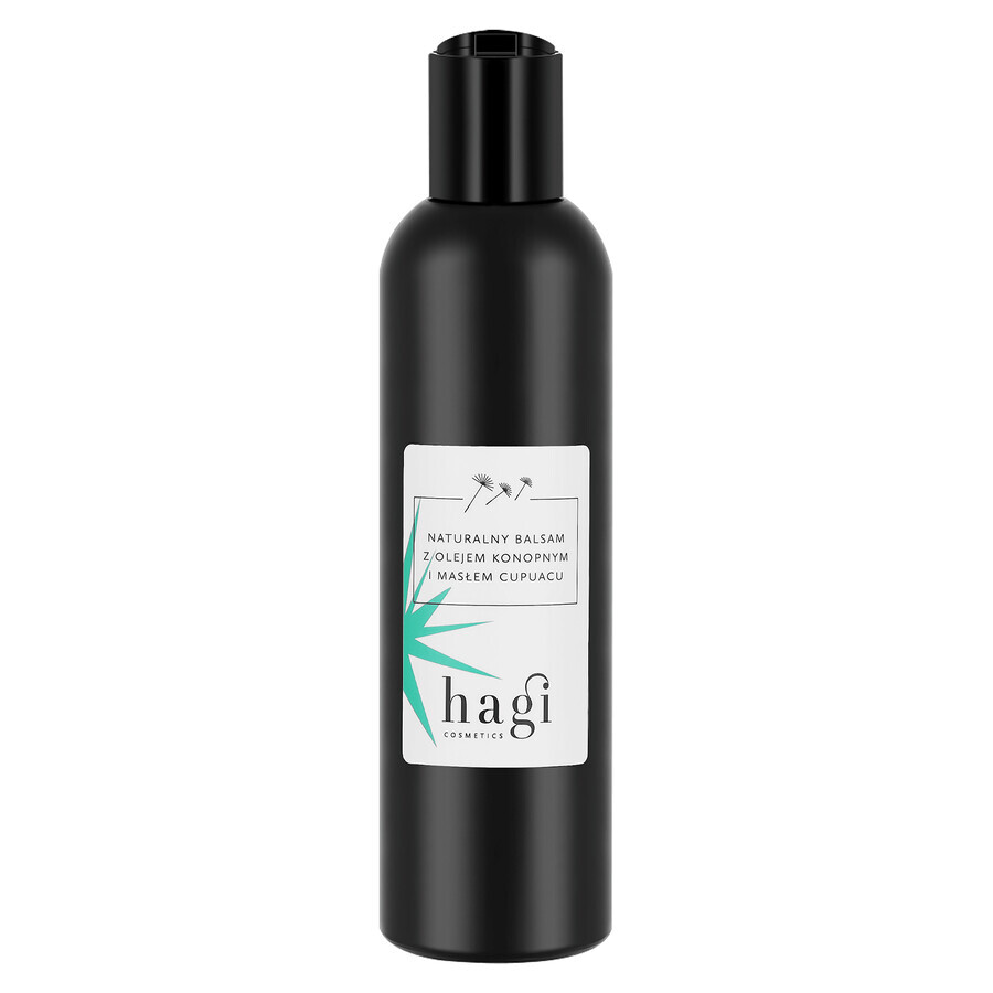 Hagi Cosmetics, lotion naturelle à l'huile de chanvre et au beurre de cupuacu, 200 ml