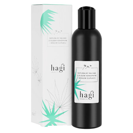 Hagi Cosmetics, lotion naturelle à l'huile de chanvre et au beurre de cupuacu, 200 ml