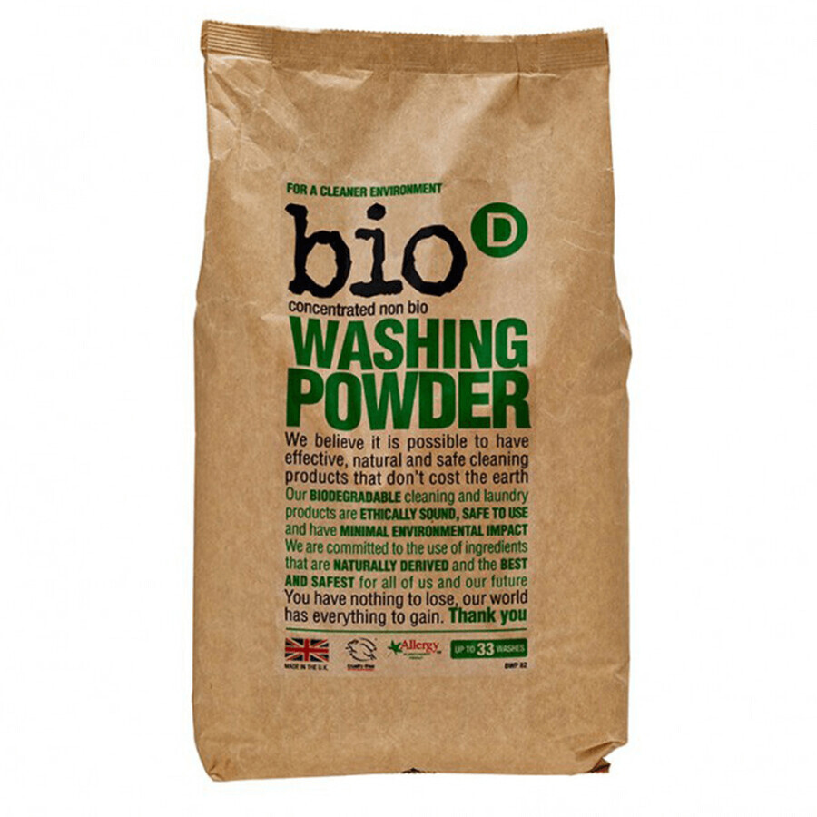 Bio-D, universal washing powder, non-biological, 2 kg