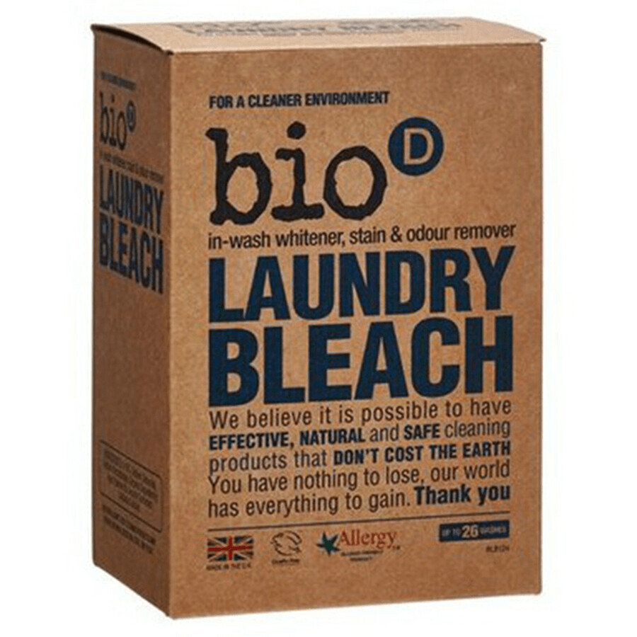 Bio-D Laundry Bleach, détachant biologique, 400 g