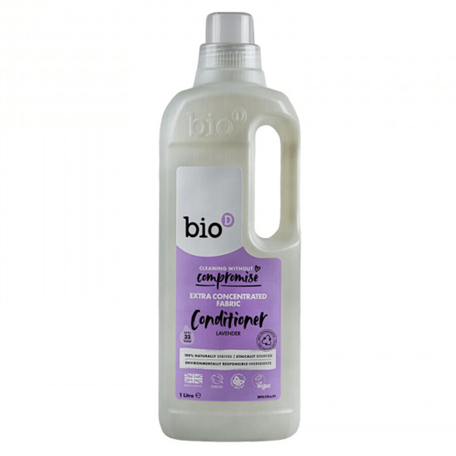 Bio-D, concentrated laundry conditioner, Lavender, 1 l