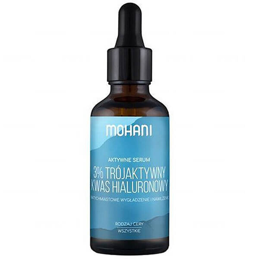 Mohani, acide hyaluronique tri-actif, gel à 3%, 50 ml