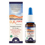 Jacob's Vitamin D3K2 Forte, gouttes, 20 ml