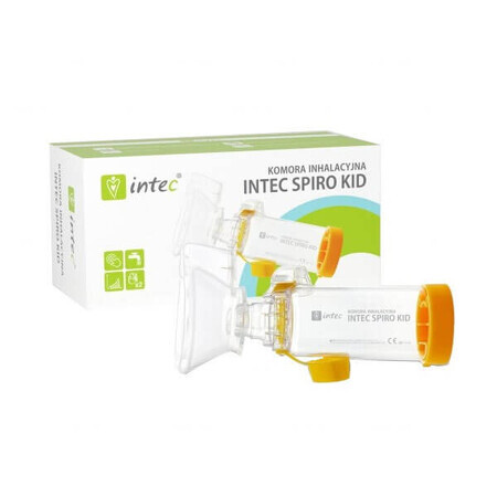 Chambre d'inhalation Intec Spiro Kid avec masque pour bébés et enfants