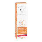 Vichy Capital Soleil, crème visage anti-âge 3 en 1, SPF 50+, 50 ml