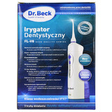 Beck FL-V8, irrigateur dentaire, Skyblue + 2 pièces à main