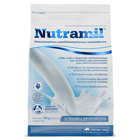 Olimp Nutramil Complex, voedingspreparaat, neutrale smaak, 720 g