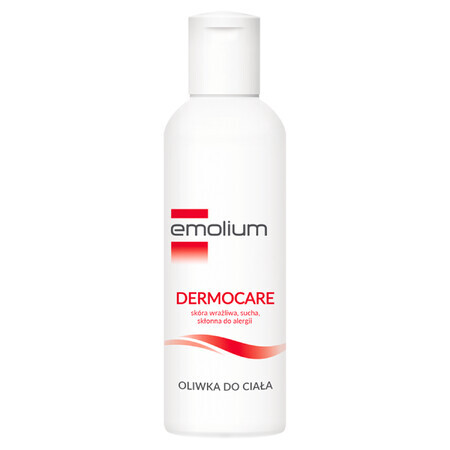 Emolium Dermocare, huile corporelle pour bébés et enfants dès le premier jour, 175 ml