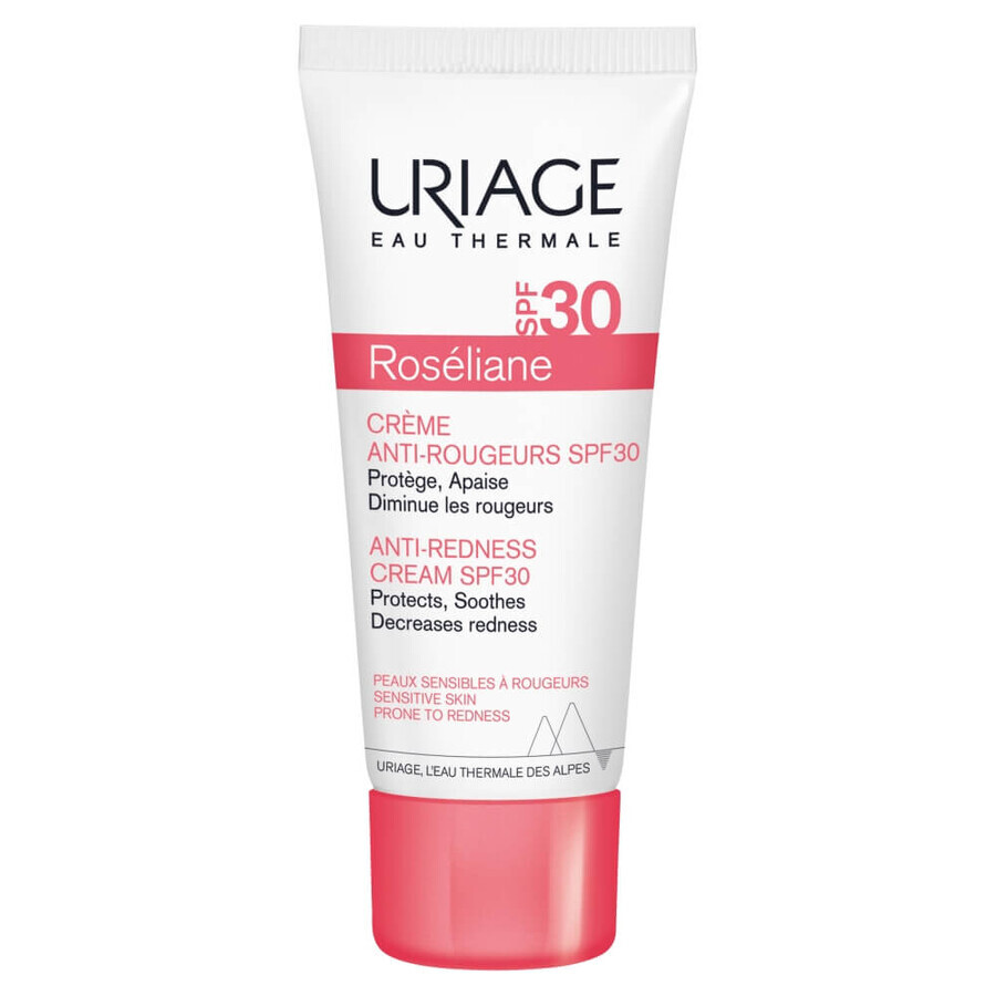 Uriage Roseliane, cream for capillary skin, SPF 30, 40 ml