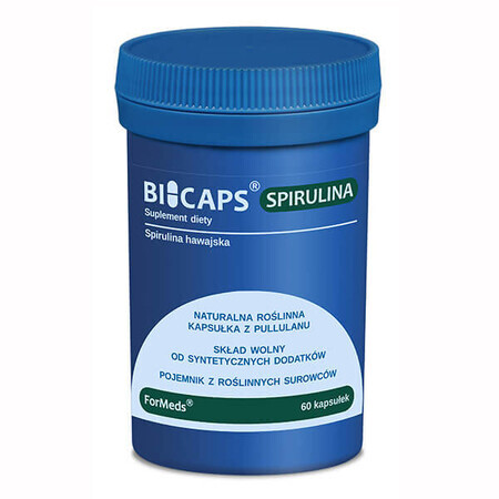 ForMeds, Bicaps Spiruline, 60 gélules