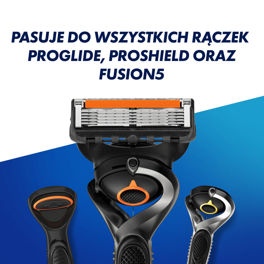 Gillette Fusion Proglide manueel, vervangingspatronen, 8 stuks