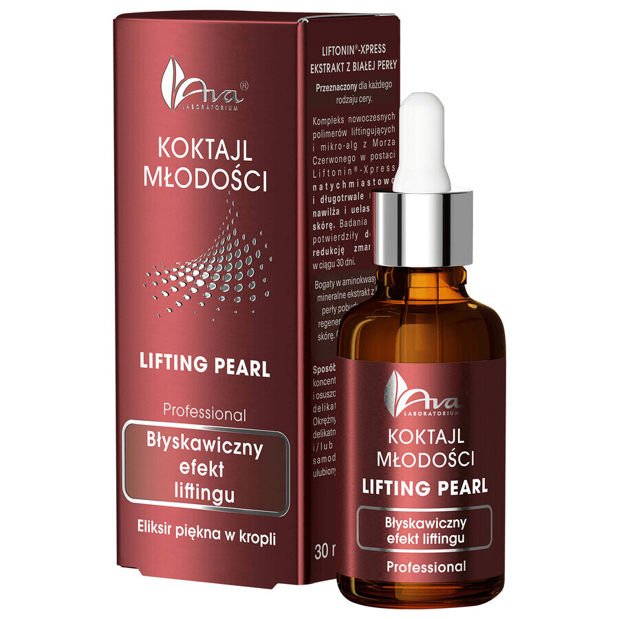 AVA Youth Cocktail, Lifting Pearl, ser facial, 30 ml