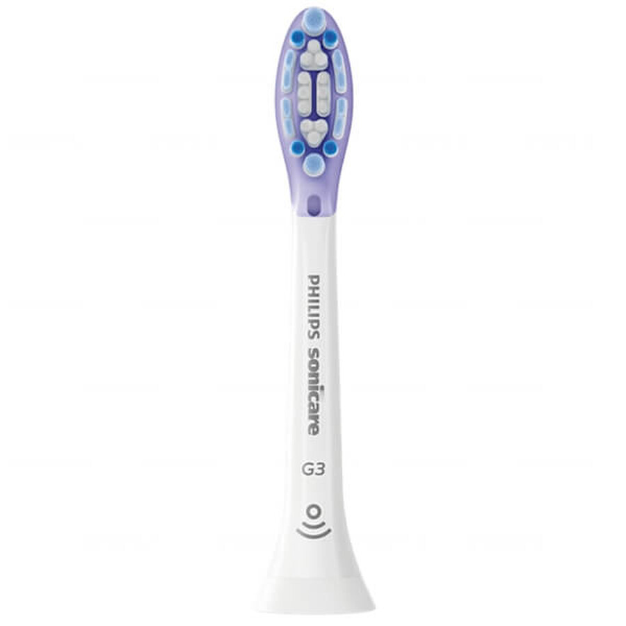 Philips, embouts de remplacement pour la brosse à dents sonique Sonicare G3 Premium Gum Care, HX9052/17, 2 pièces