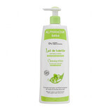 Alphanova Bebe, lait de toilette bio à l'huile pour bébé, 500 ml