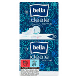 Bella Ideale, StayDrai serviettes hygiéniques avec ailettes, ultrafines, normales, 20 pcs