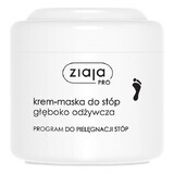 Ziaja Pro, masque-crème pour les pieds, 200 ml