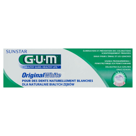 Sunstar Gum Original White, dentifrice, 75 ml