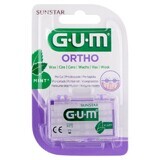 Sunstar Gum Ortho, cire orthodontique, calibrée, goût menthe, 1 pièce