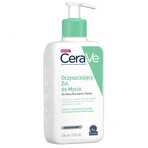 CeraVe, gel nettoyant aux céramides, peaux normales et grasses, 236 ml