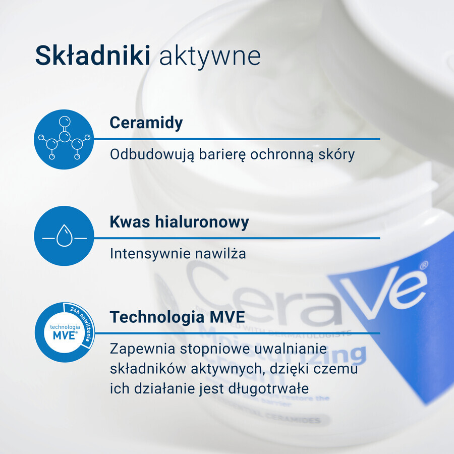 CeraVe Moisturizing Lotion for Face and Body with Ceramides, Dry Skin, 340g