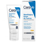 CeraVe, hydraterende gezichtscrème met ceramiden, normale en droge huid, SPF 25, 52 ml